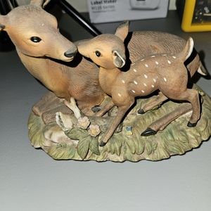 Vintage deer figurines